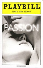 Passion [Playbill for the Classic Stage Company 2013 production]