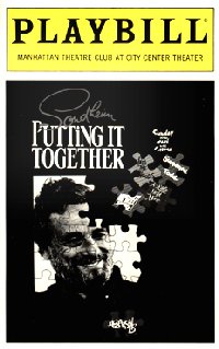 Putting It Together, Manhattan Theatre Club [playbill]